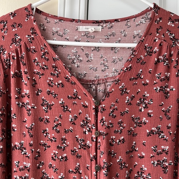 Maurices floral blouse - Picture 3 of 3